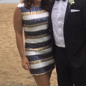 Sequined Cocktail Dress